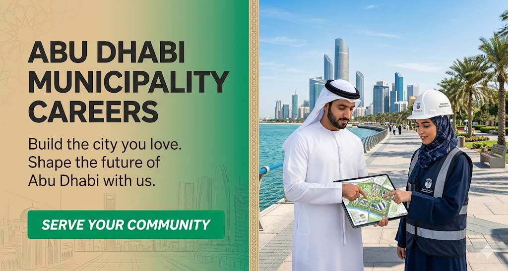Abu Dhabi Municipality Building and Government Jobs