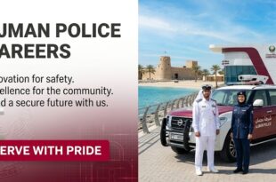 Ajman Police General Headquarters and Patrol Cars