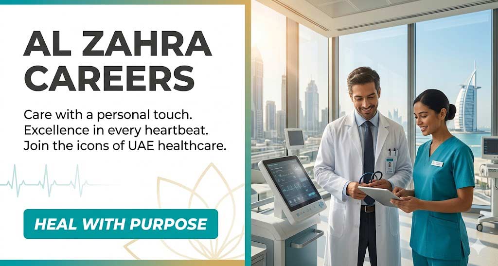 Al Zahra Hospital Dubai Building and Medical Staff Recruitment