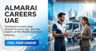 Almarai Distribution Trucks and Van Salesman in Dubai