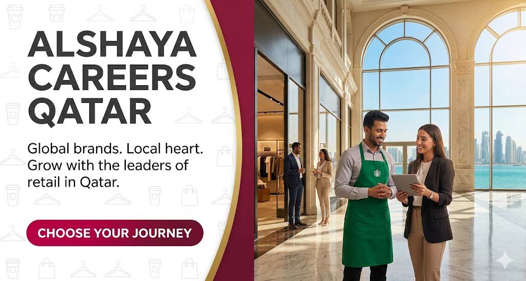 Alshaya Group Brands in Mall of Qatar and Villaggio Recruitment