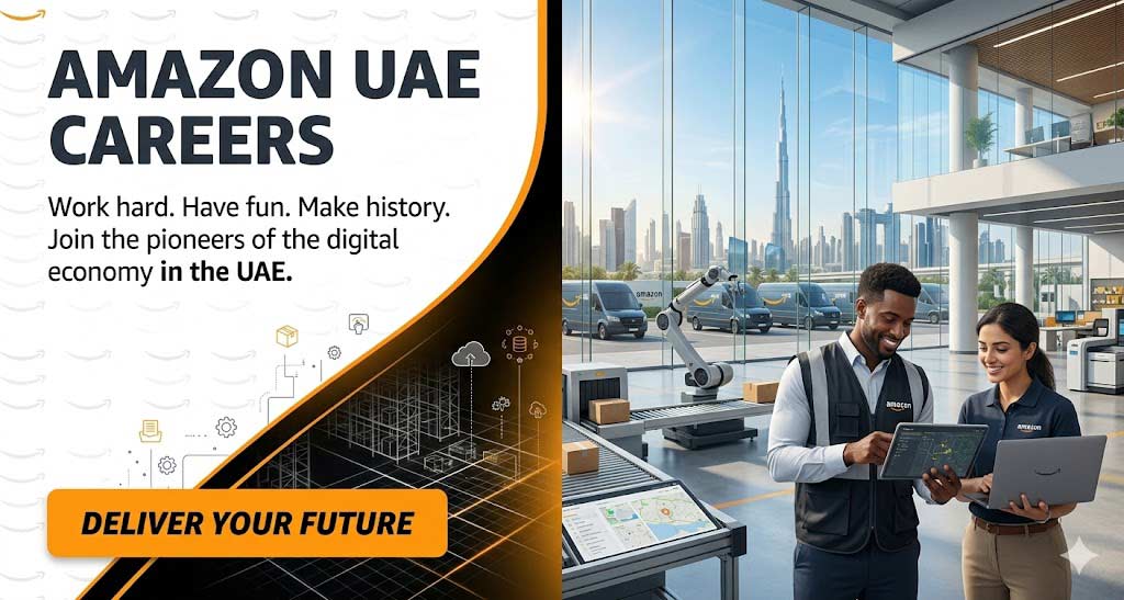 Amazon UAE Fulfillment Center DXB3 and Delivery Drivers Recruitment