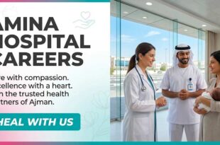 Amina Hospital Ajman Building and Medical Staff Recruitment
