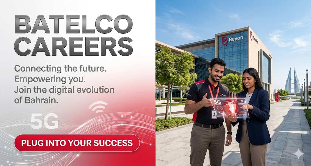 Batelco Jobs Telecommunications and Tech Vacancies In Bahrain