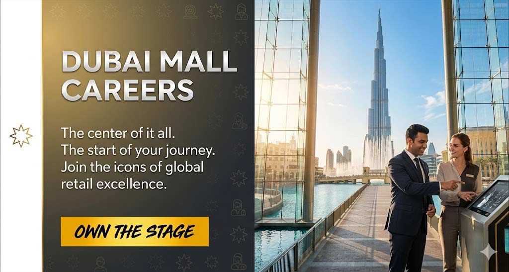 Dubai Mall Guest Services Desk and Fashion Avenue Sales Staff