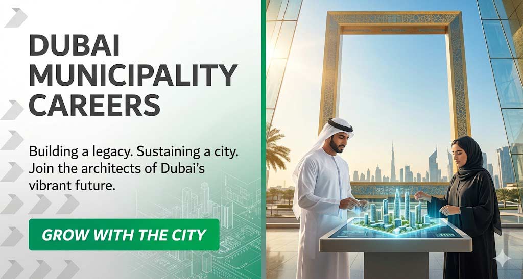 Dubai Municipality Careers Urban Planning and Environment Officer Roles