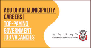 Abu Dhabi Municipality Building and Government Jobs
