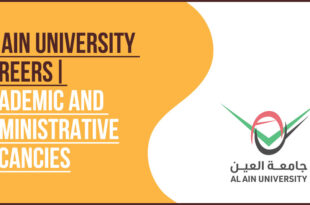 Al Ain University Campus and Pharmacy College Recruitment