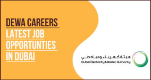 DEWA Jobs Engineering and Energy Sector Vacancies In Dubai