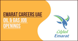 Latest Emarat Careers UAE recruitment advertisement for energy sector vacancies in Dubai.