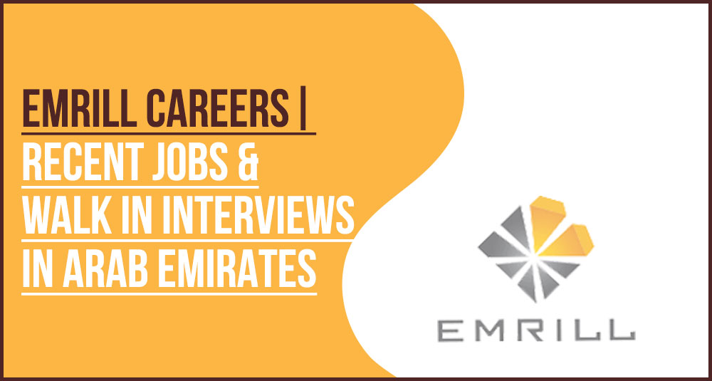 Emrill Careers recruitment advertisement for facilities management and engineering staff.