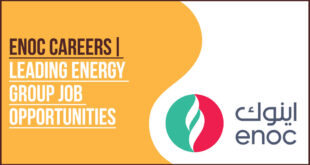 ENOC Careers recruitment banner for retail and fuel station vacancies in UAE.