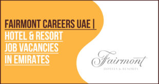 Fairmont Careers UAE thumbnail showing brand logo and text: "Luxury Hotel & Resort Jobs in Emirates."