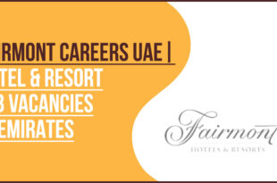 Fairmont Careers UAE thumbnail showing brand logo and text: "Luxury Hotel & Resort Jobs in Emirates."