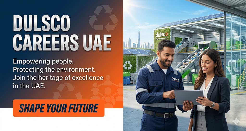 Dulsco Careers Recruitment Poster for Manpower and Technical Staff in Dubai