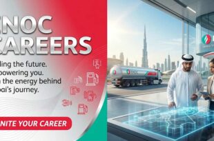 ENOC Careers recruitment banner for retail and fuel station vacancies in UAE.