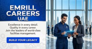 Emrill Careers recruitment advertisement for facilities management and engineering staff.