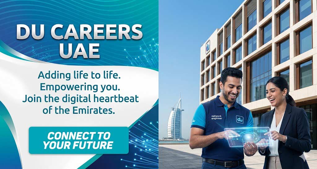 du Careers UAE Telecom and Digital Technology Professional Roles