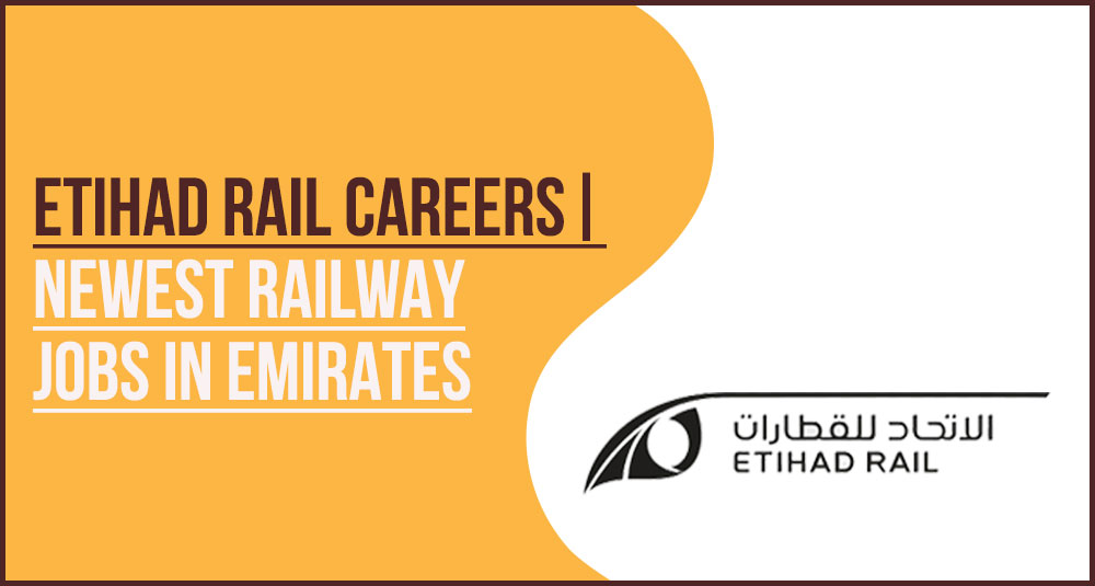 Etihad Rail Careers thumbnail featuring the official logo and text: "Apply for National Railway Job Vacancies in UAE.