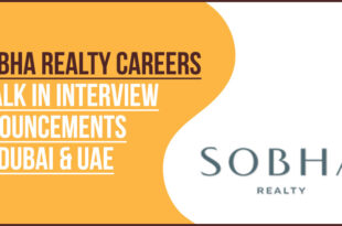 Sobha Realty Careers: Walk-In Interviews & Salary Guide