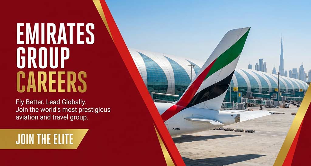 Emirates Cabin Crew and Ground Staff Team Jobs