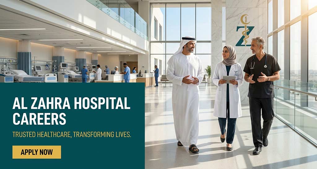 Al Zahra Hospital Careers 2026: Dubai (AZHD) & Sharjah Jobs