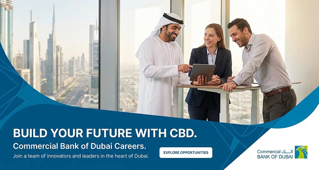 Commercial Bank of Dubai Careers