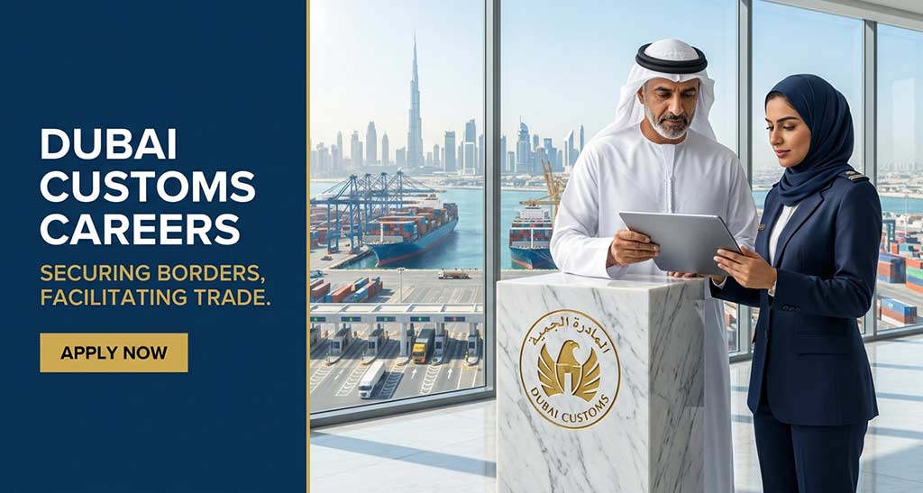 Dubai Customs Inspector at Dubai Airport and Jebel Ali Port Operations