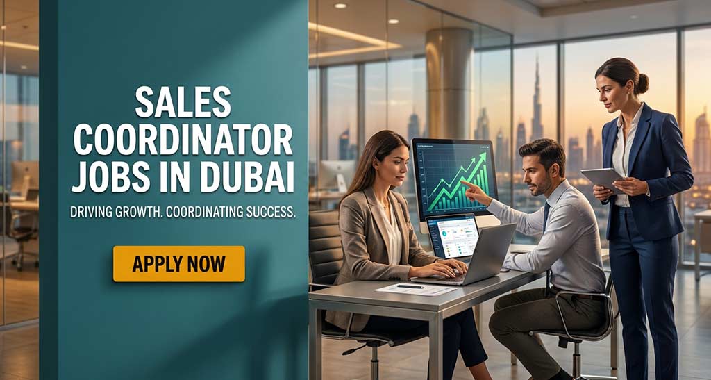 Sales Coordinator Jobs in Dubai