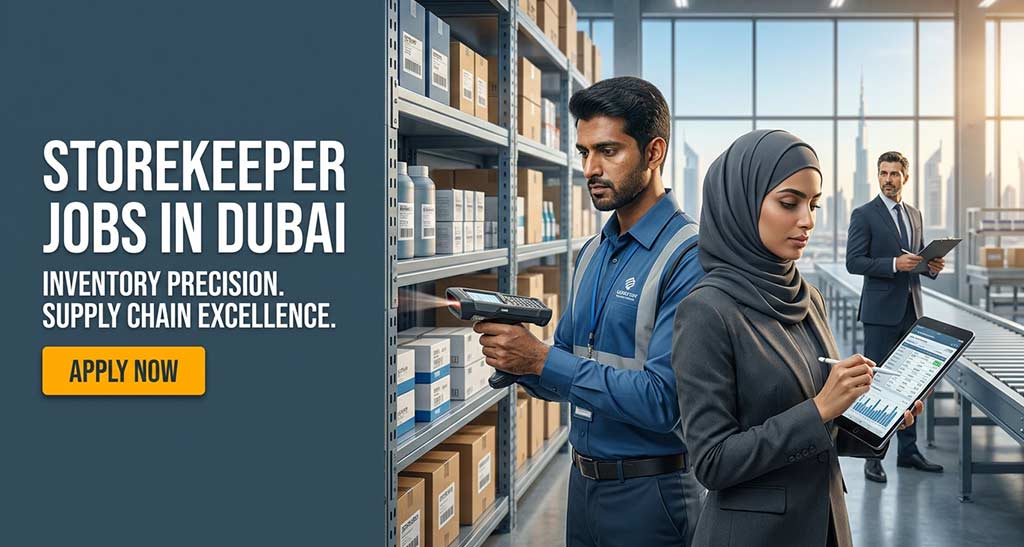 Storekeeper Jobs in Dubai Storekeeper Jobs in Dubai